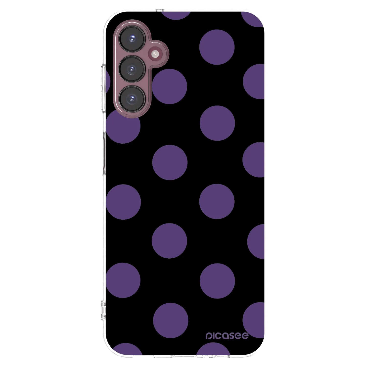 Picasee silikonový průhledný obal pro Samsung Galaxy A05s A057G - Big flickers
