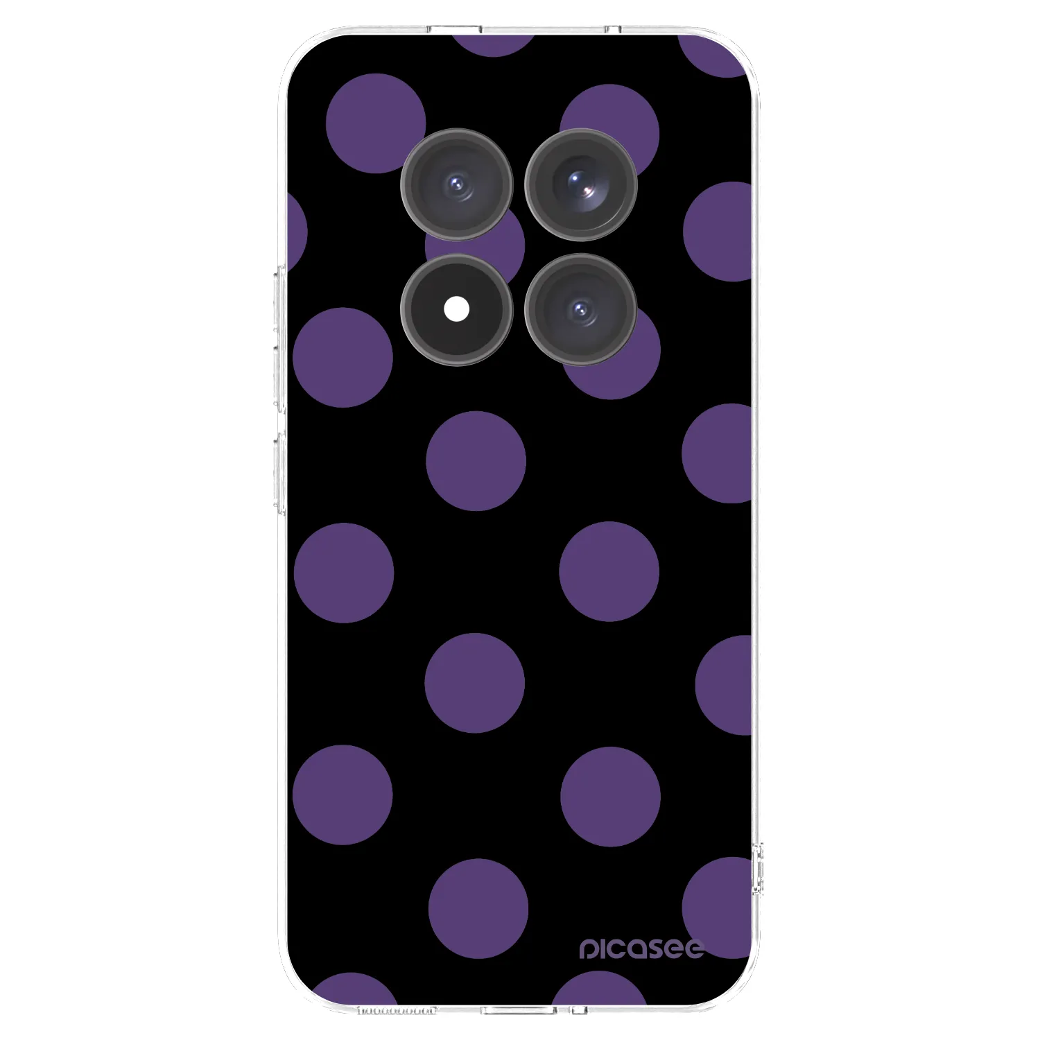 Picasee silikonový průhledný obal pro Xiaomi Redmi Note 15 Pro+ - Big flickers