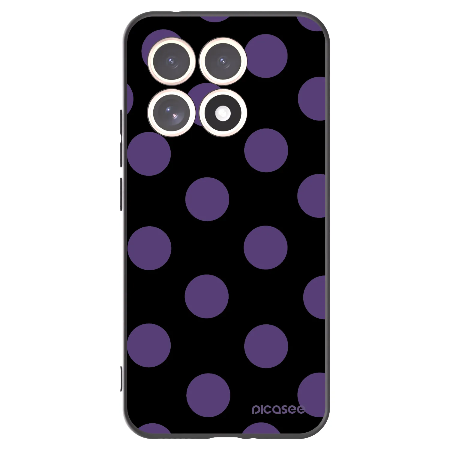 Picasee silikonový černý obal pro Xiaomi 15T - Big flickers