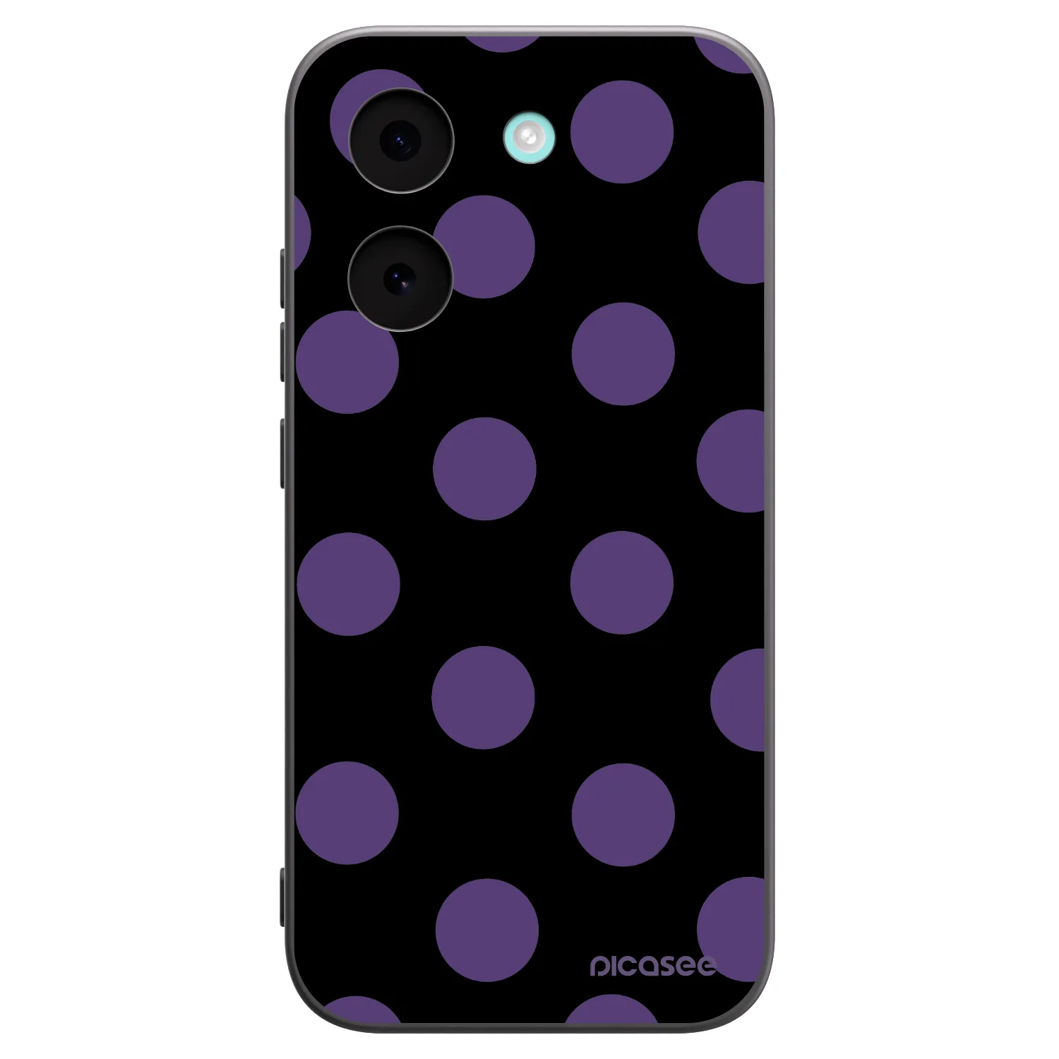 Picasee silikonový černý obal pro Xiaomi Poco X8 Pro - Big flickers