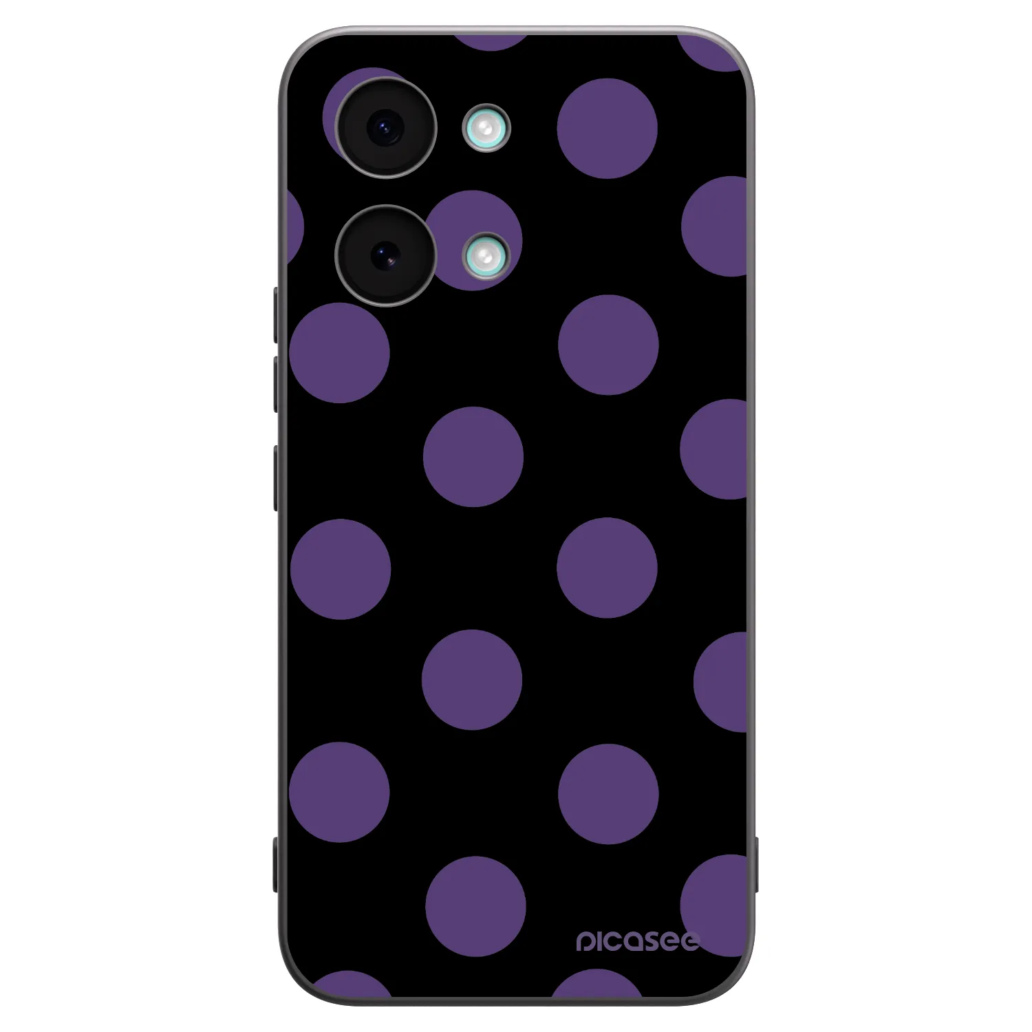 Picasee silikonový černý obal pro Xiaomi Poco X8 Pro Max - Big flickers