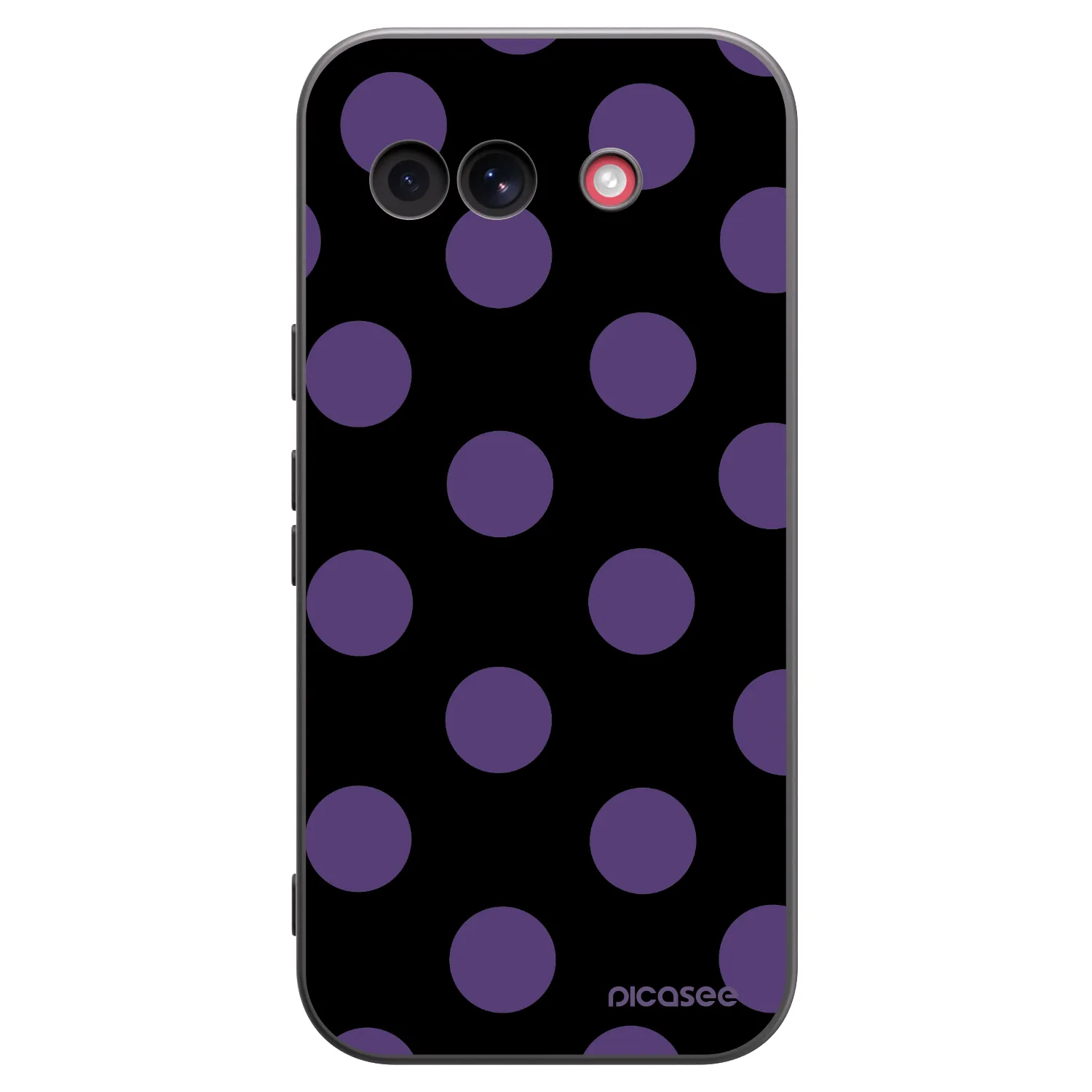 Picasee silikonový černý obal pro Google Pixel 10a - Big flickers