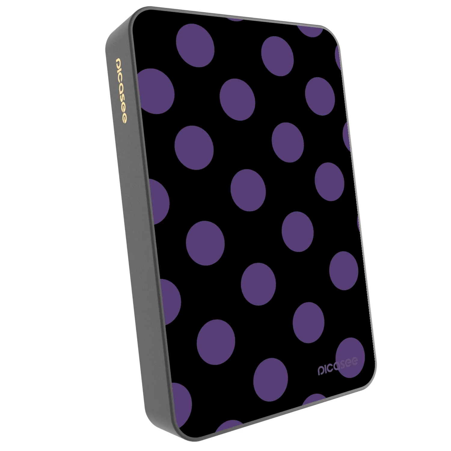 Picasee Powerbanka s MagSafe 10 000 mAh Šedá - Big flickers