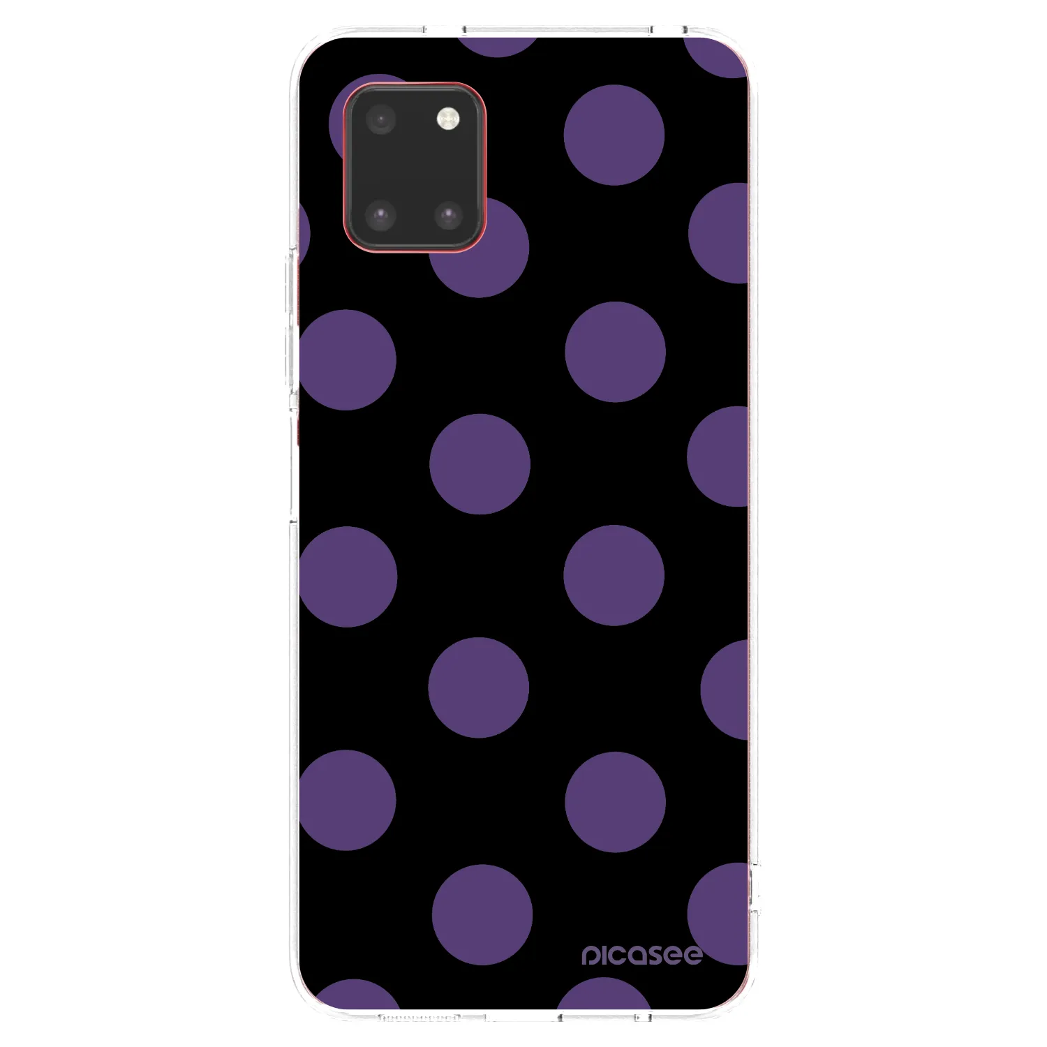 Picasee silikonový průhledný obal pro Samsung Galaxy Note 10 Lite N770F - Big flickers