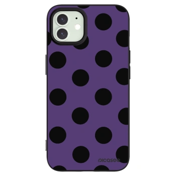 Picasee silikonový černý obal pro Apple iPhone 12 - Big flickers 2