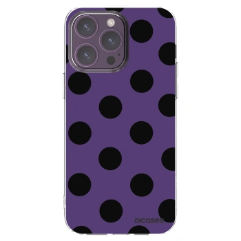 Picasee silikonový průhledný obal pro Apple iPhone 14 Pro Max - Big flickers 2
