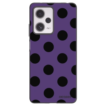 Picasee silikonový černý obal pro Xiaomi Redmi Note 12 Pro+ 5G - Big flickers 2