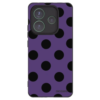 Picasee silikonový černý obal pro Xiaomi Redmi Note 14 5G - Big flickers 2