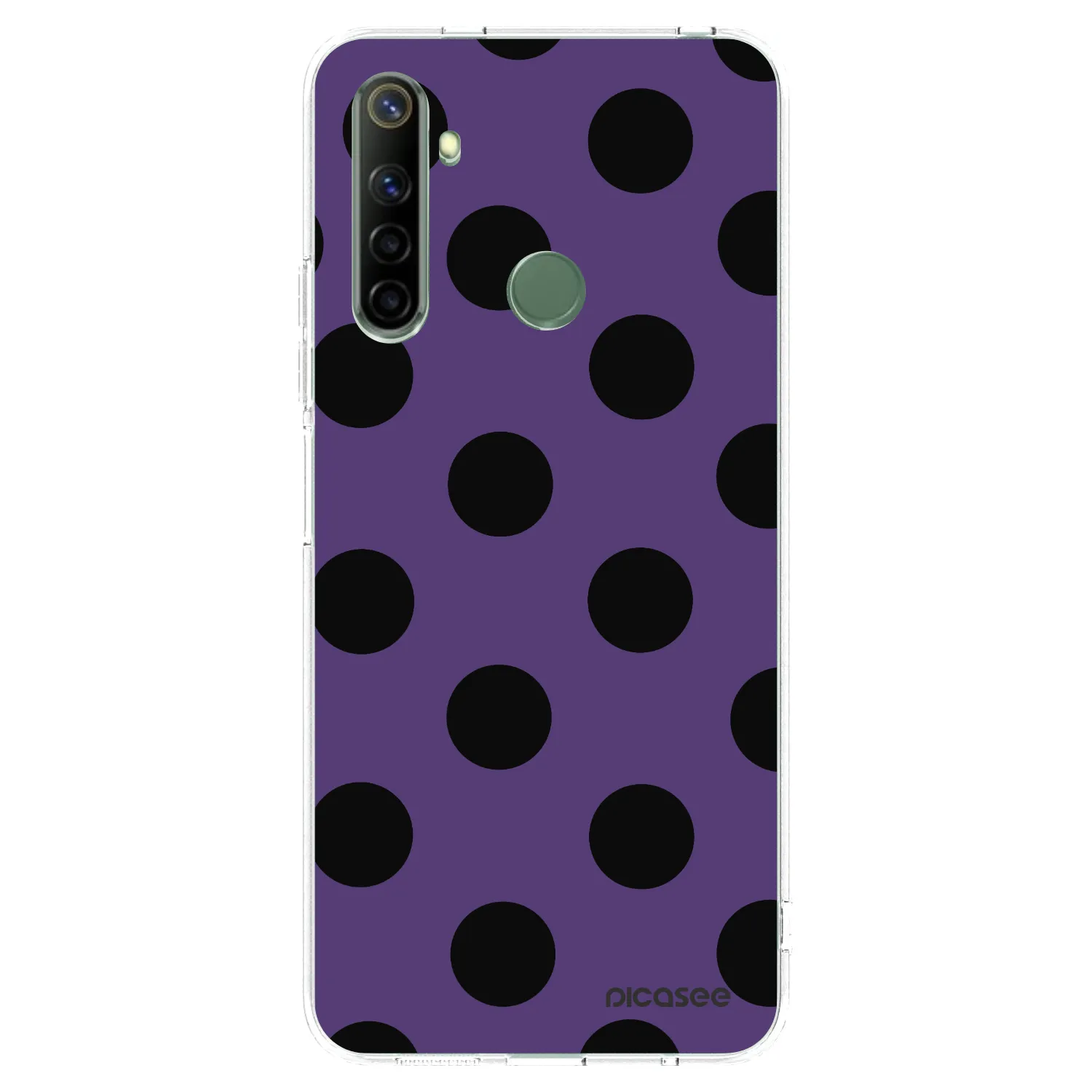 Picasee silikonový průhledný obal pro Realme 6i - Big flickers 2