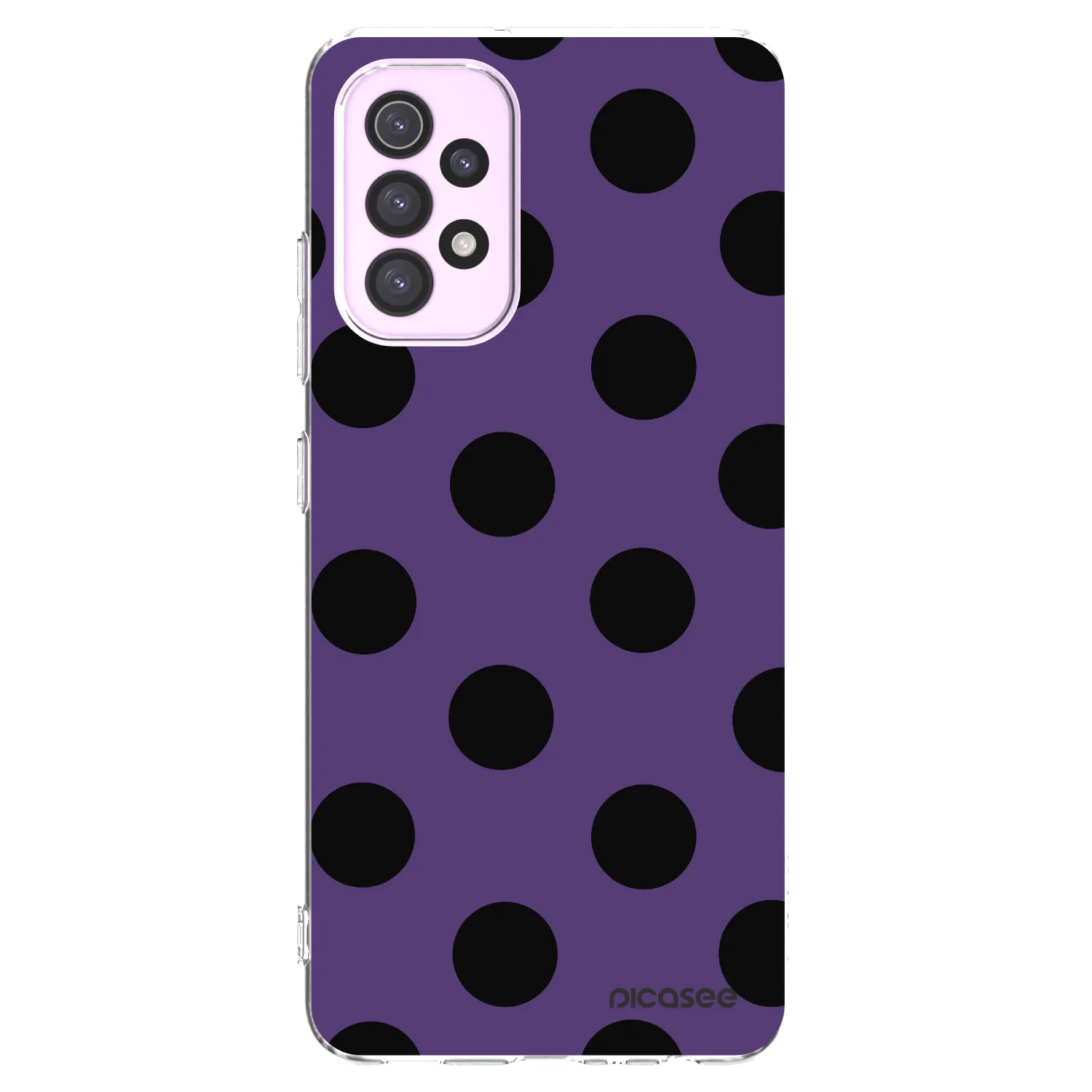Picasee silikonový průhledný obal pro Samsung Galaxy A32 5G A326B - Big flickers 2