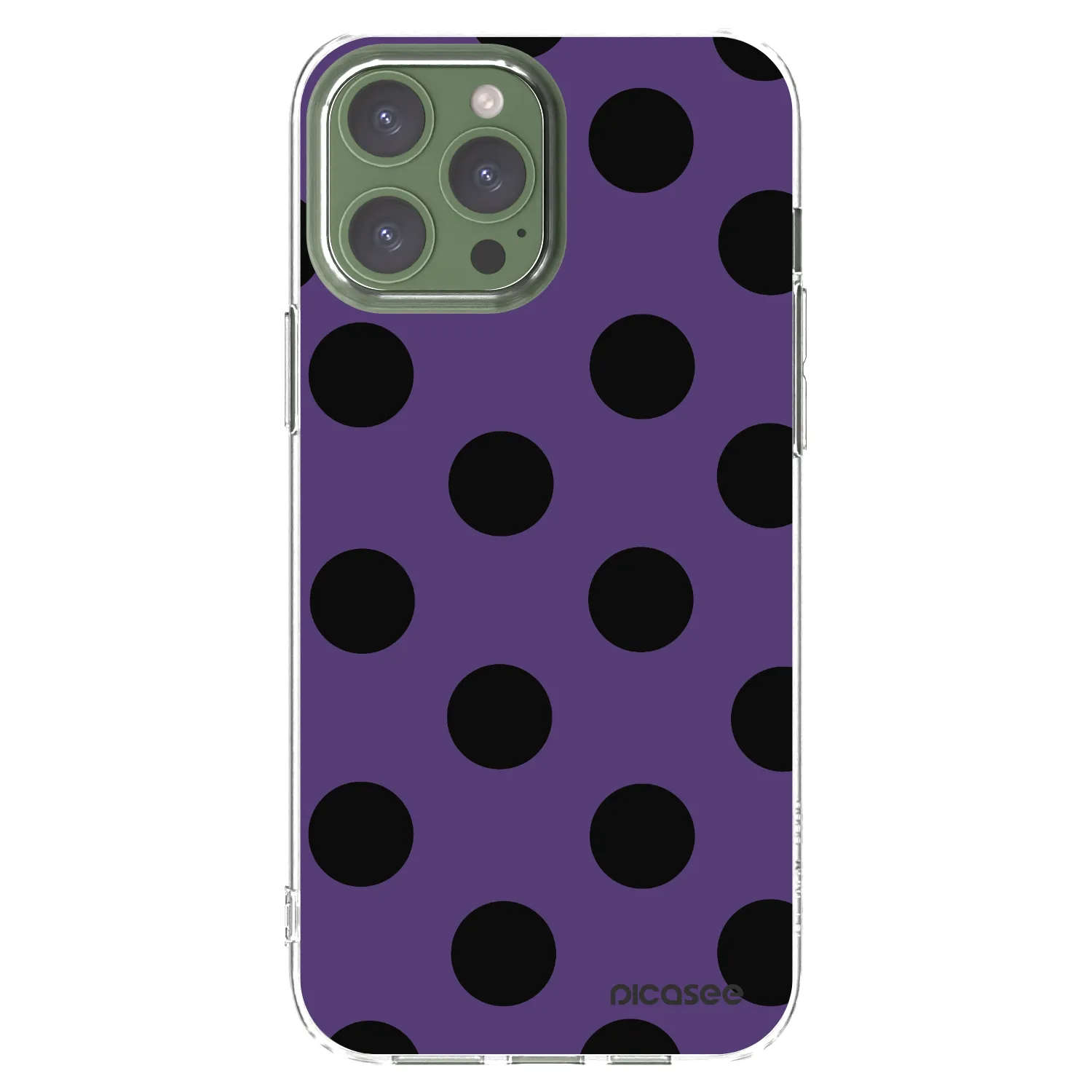 Picasee silikonový průhledný obal pro Apple iPhone 13 Pro Max - Big flickers 2