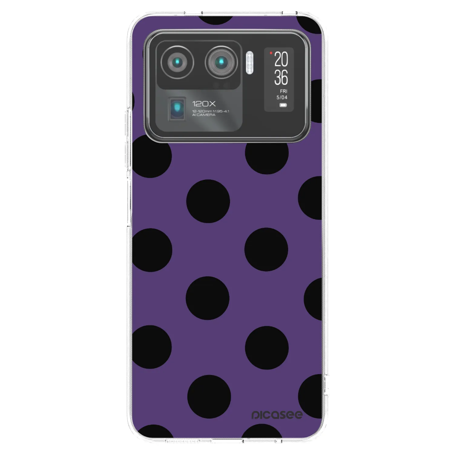 Picasee silikonový průhledný obal pro Xiaomi Mi 11 Ultra - Big flickers 2