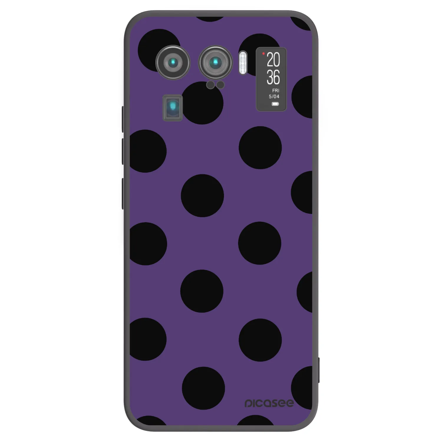 Picasee silikonový černý obal pro Xiaomi Mi 11 Ultra - Big flickers 2