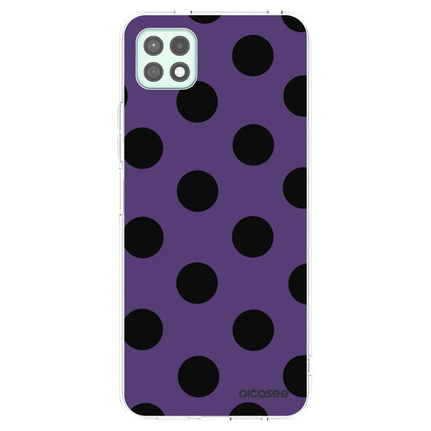 Picasee silikonový průhledný obal pro Samsung Galaxy A22 A226B 5G - Big flickers 2