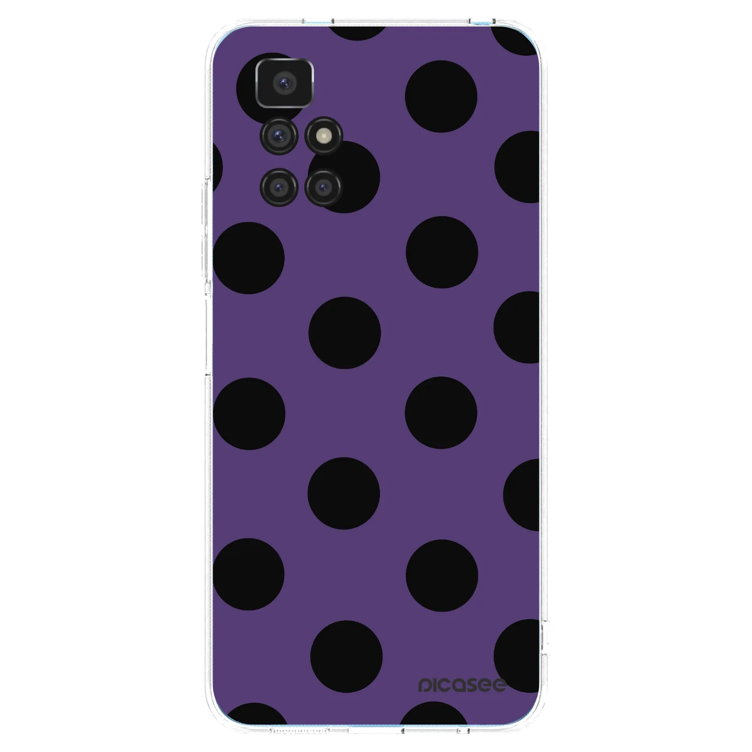 Picasee silikonový průhledný obal pro Xiaomi Redmi 10 - Big flickers 2