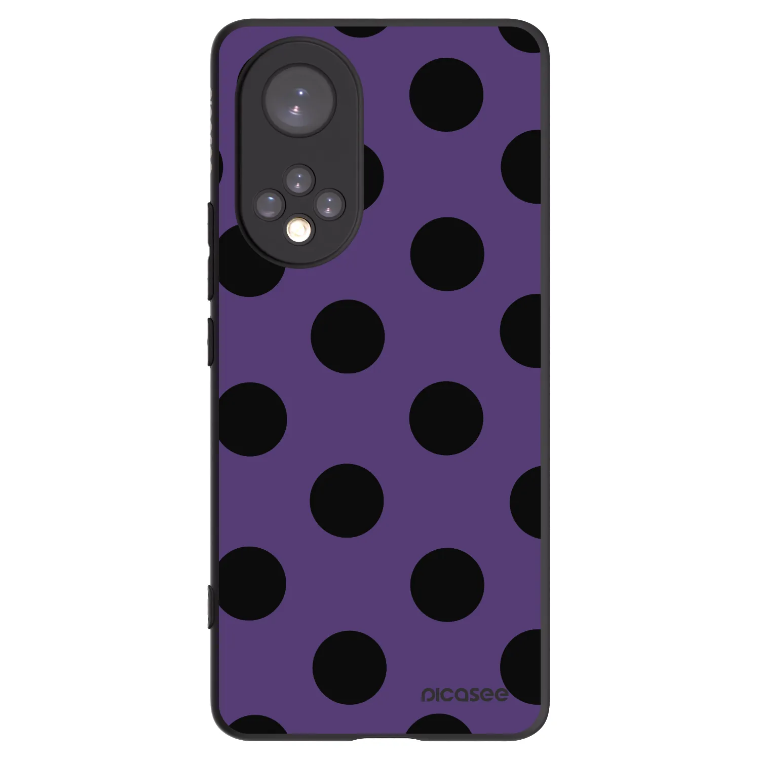 Picasee silikonový černý obal pro Huawei Nova 9 - Big flickers 2