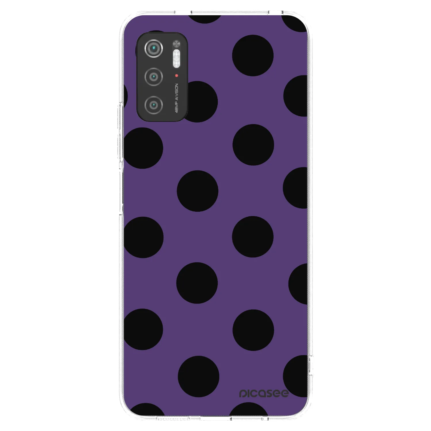 Picasee silikonový průhledný obal pro Xiaomi Poco M3 Pro 5G - Big flickers 2
