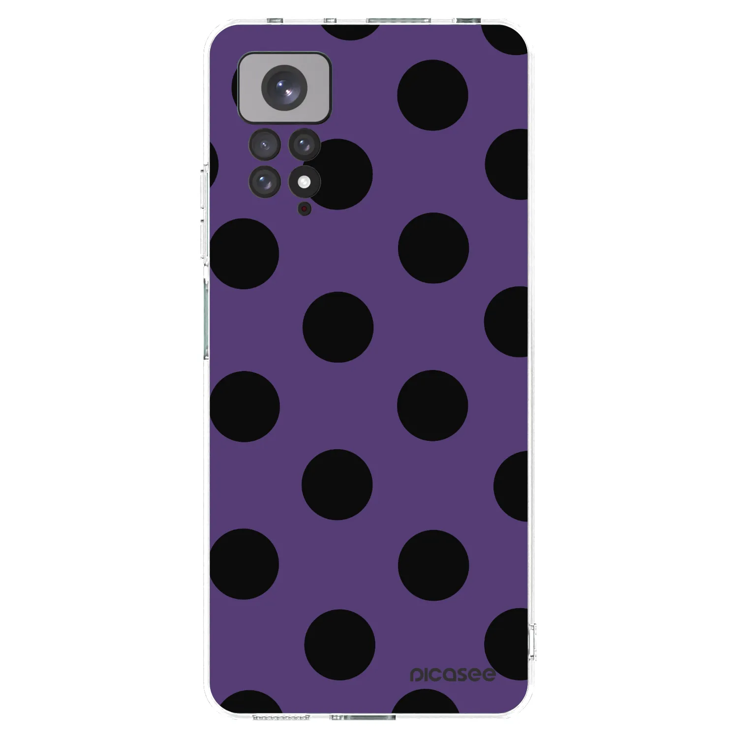 Picasee silikonový průhledný obal pro Xiaomi Redmi Note 11S 4G - Big flickers 2