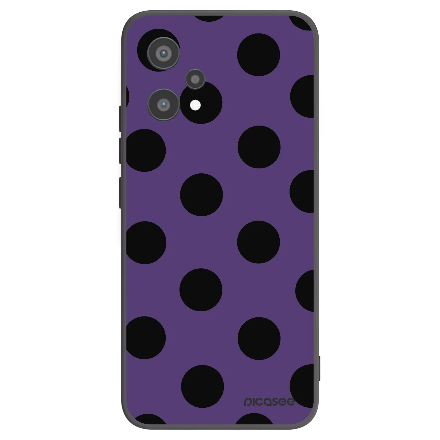 Picasee silikonový černý obal pro Realme 9 Pro 5G - Big flickers 2
