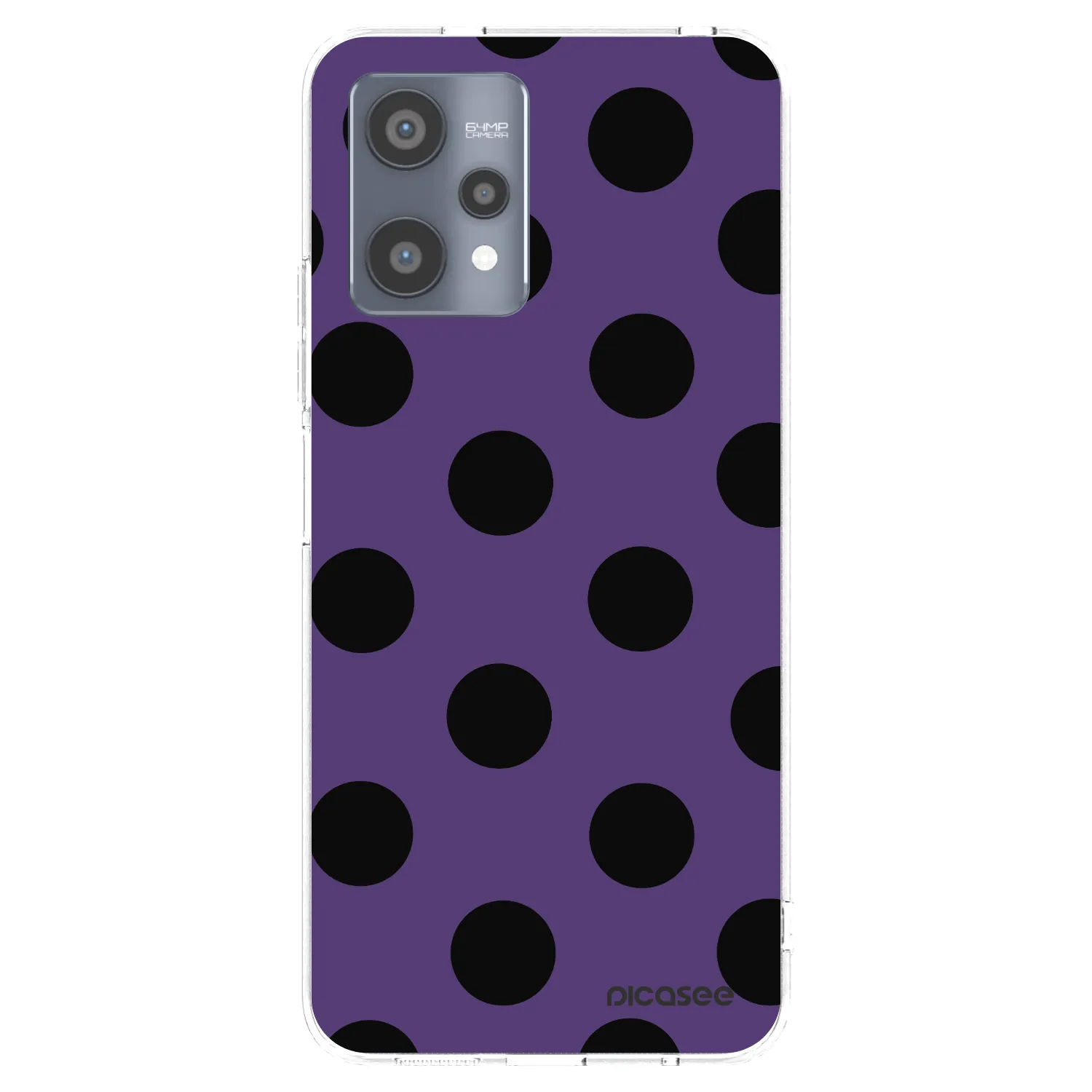Picasee silikonový průhledný obal pro Realme 9 Pro 5G - Big flickers 2