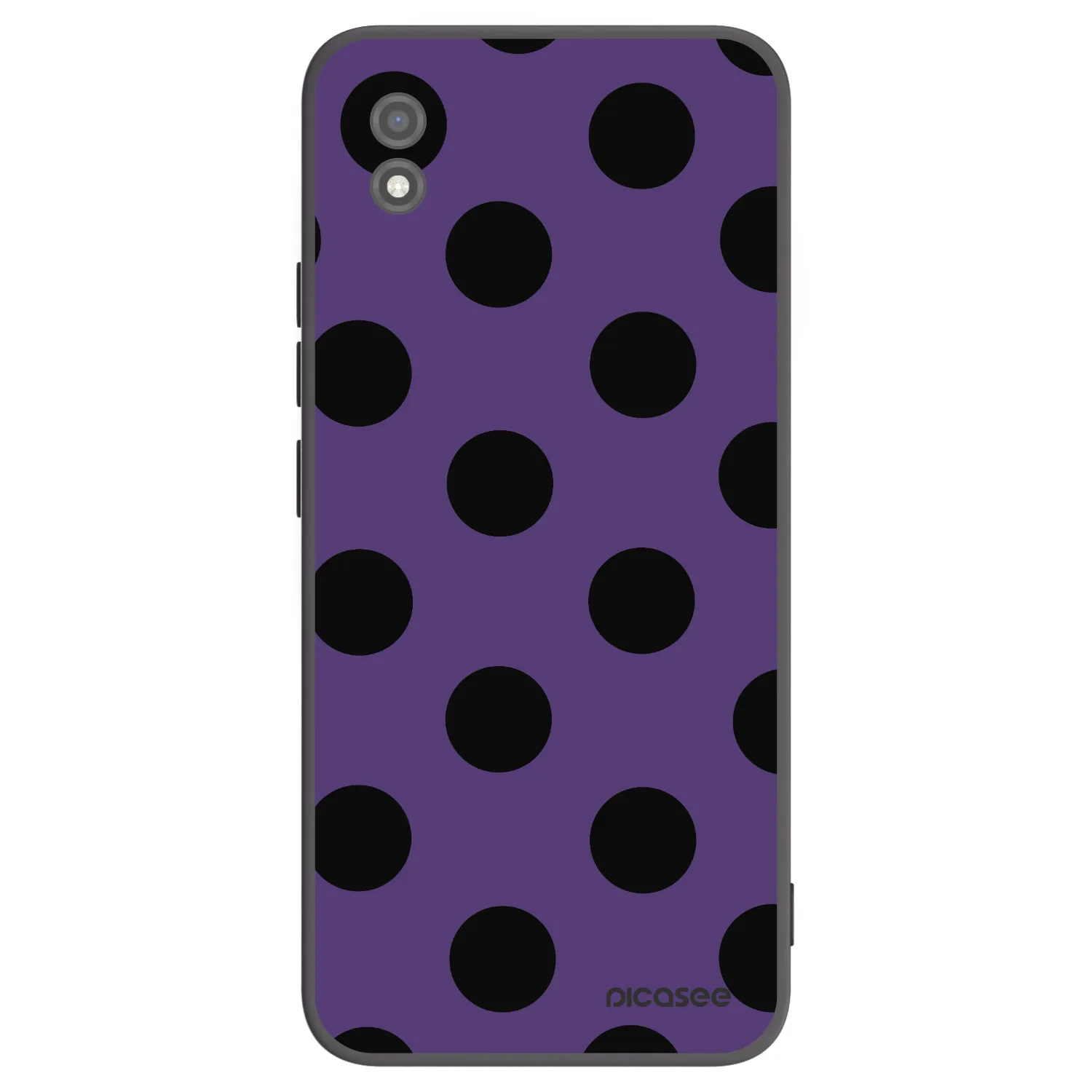 Picasee silikonový černý obal pro Realme C11 (2021) - Big flickers 2