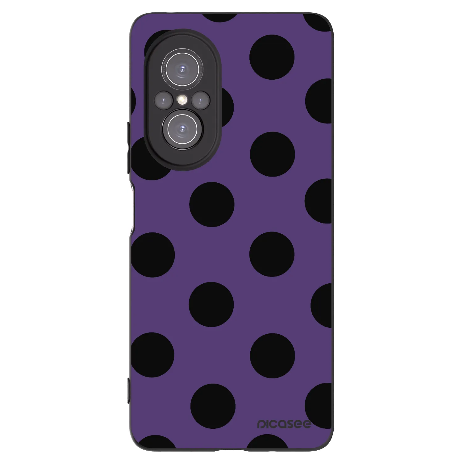 Picasee silikonový černý obal pro Huawei Nova 9 SE - Big flickers 2
