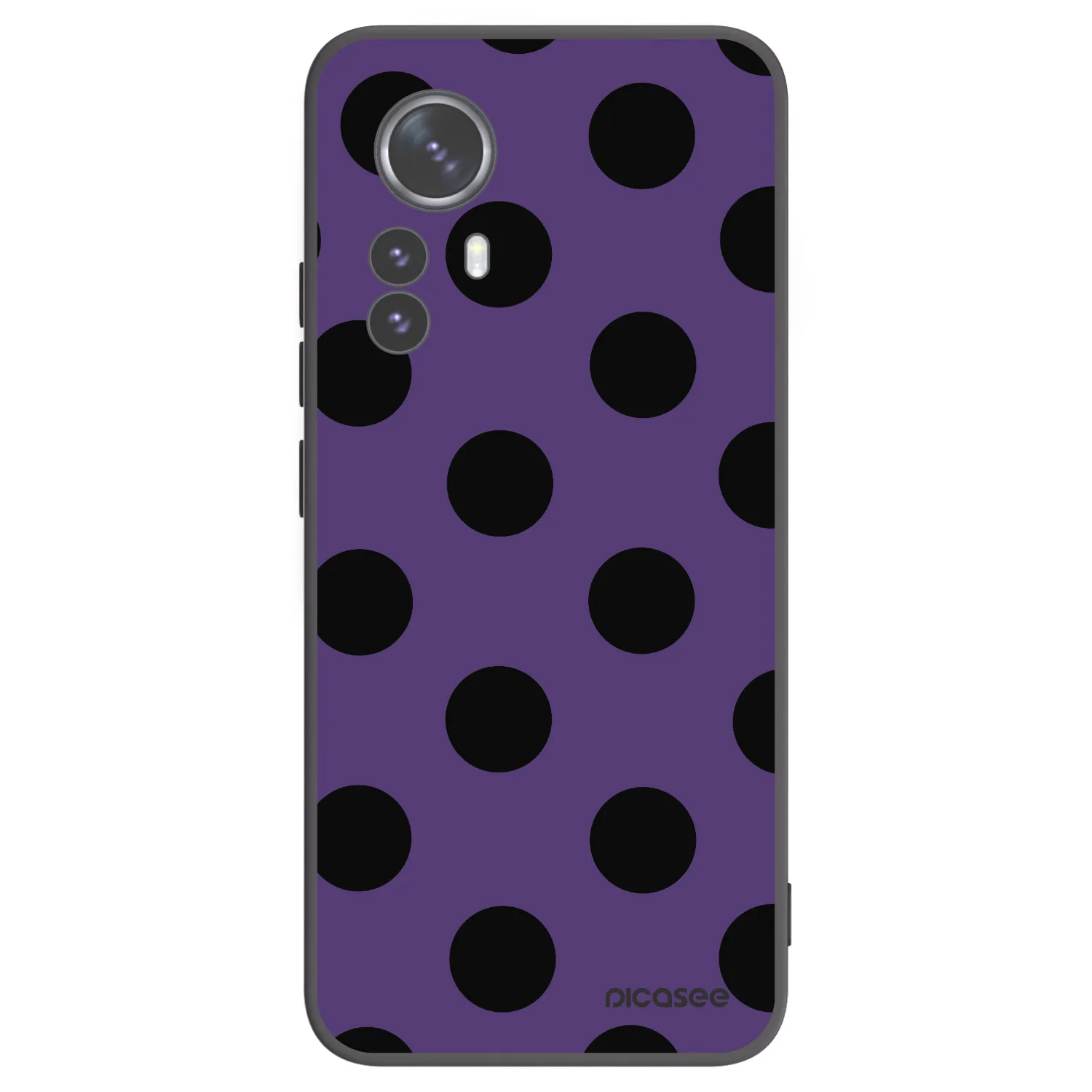 Picasee silikonový černý obal pro Xiaomi 12 Pro - Big flickers 2