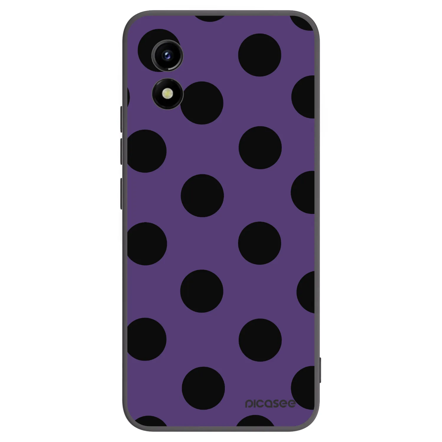 Picasee silikonový černý obal pro Vivo Y01 - Big flickers 2