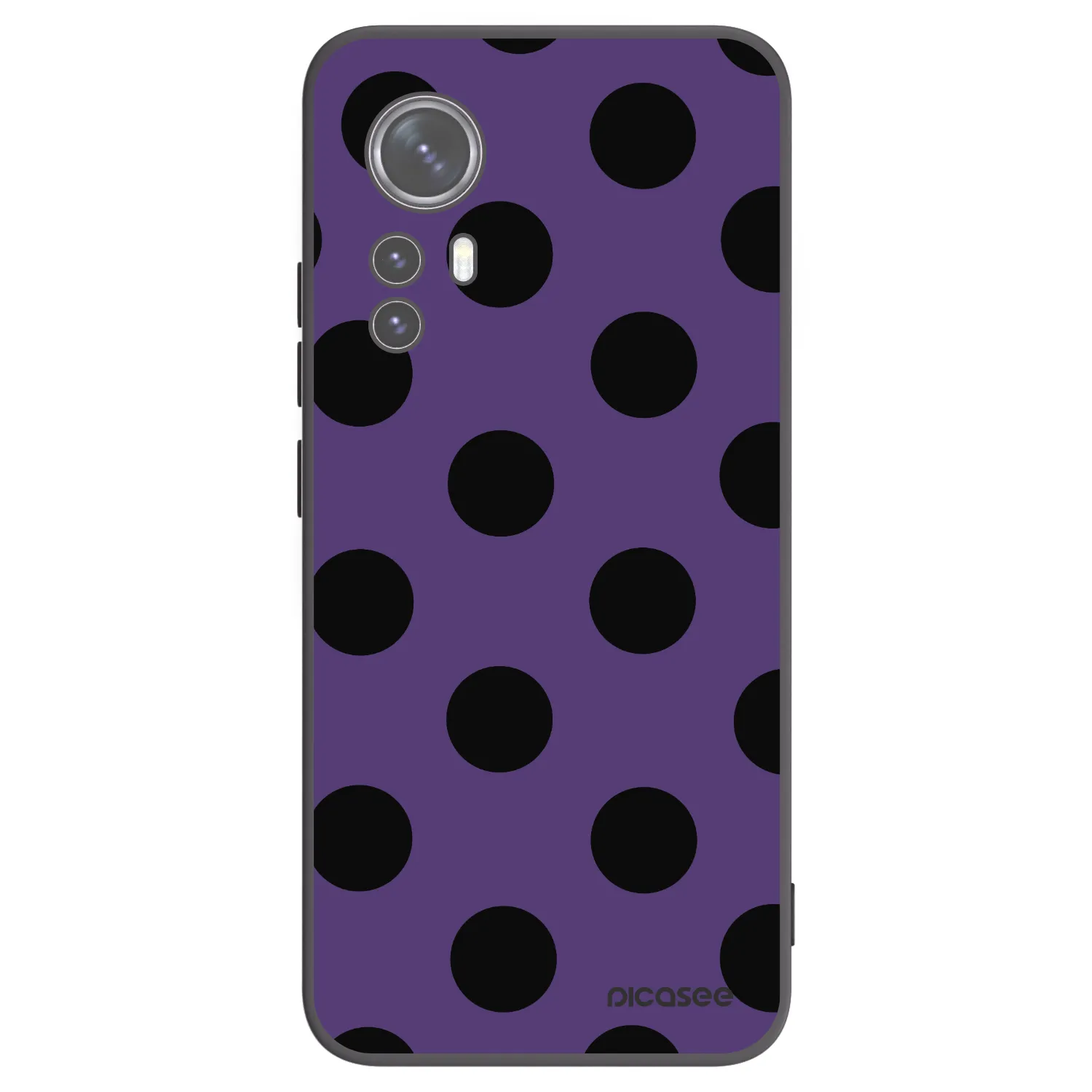 Picasee silikonový černý obal pro Xiaomi 12X - Big flickers 2