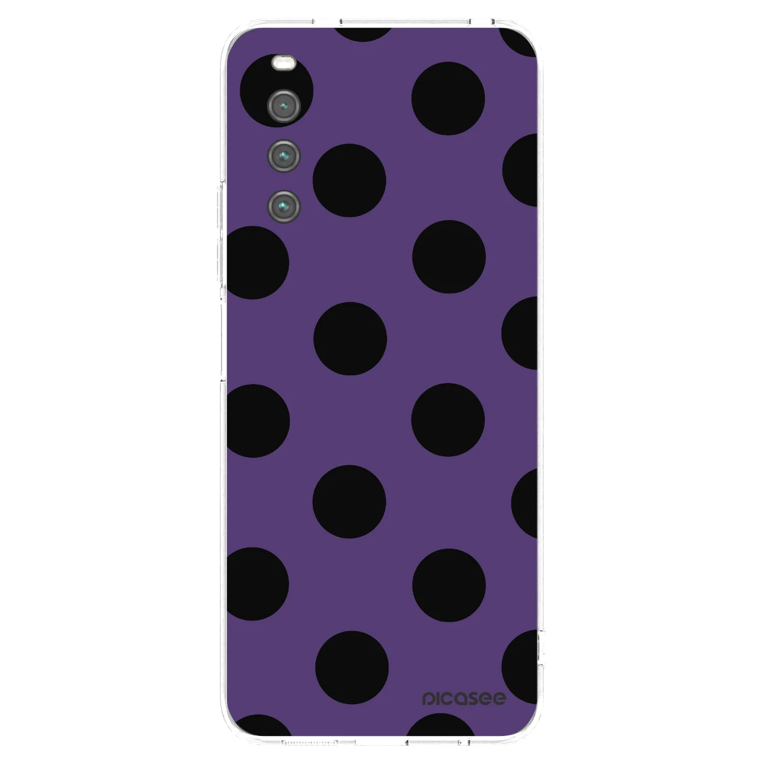 Picasee silikonový průhledný obal pro Sony Xperia 10 IV 5G - Big flickers 2