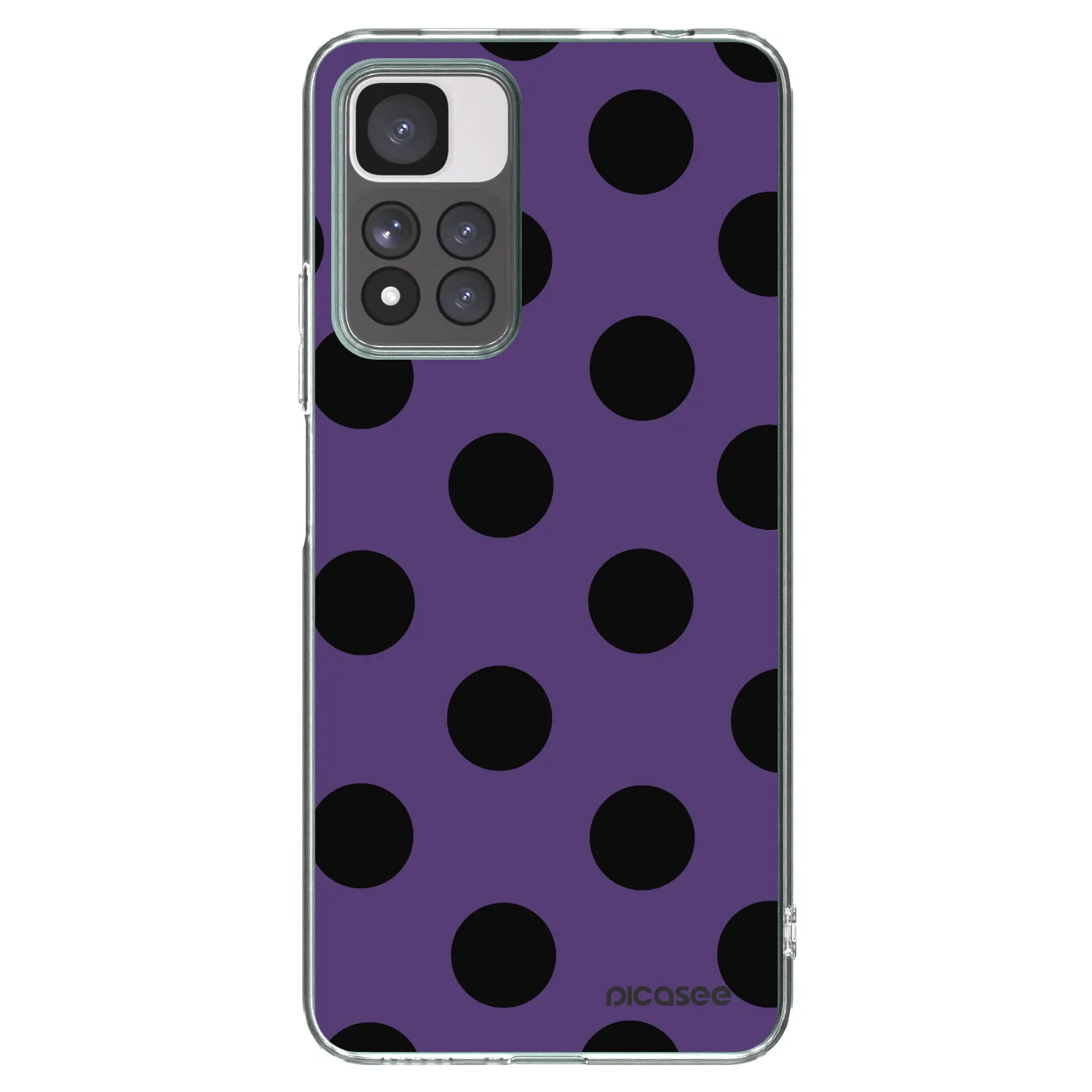 Picasee silikonový průhledný obal pro Xiaomi Redmi Note 11 Pro+ 5G - Big flickers 2
