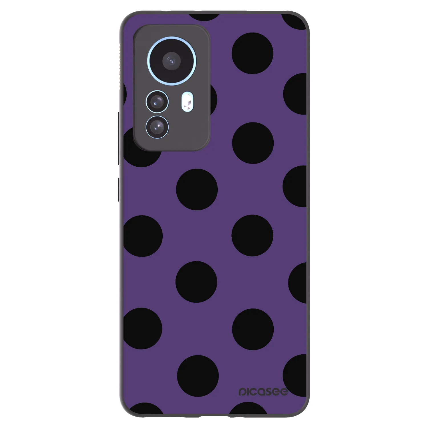 Picasee silikonový černý obal pro Xiaomi 12T Pro - Big flickers 2