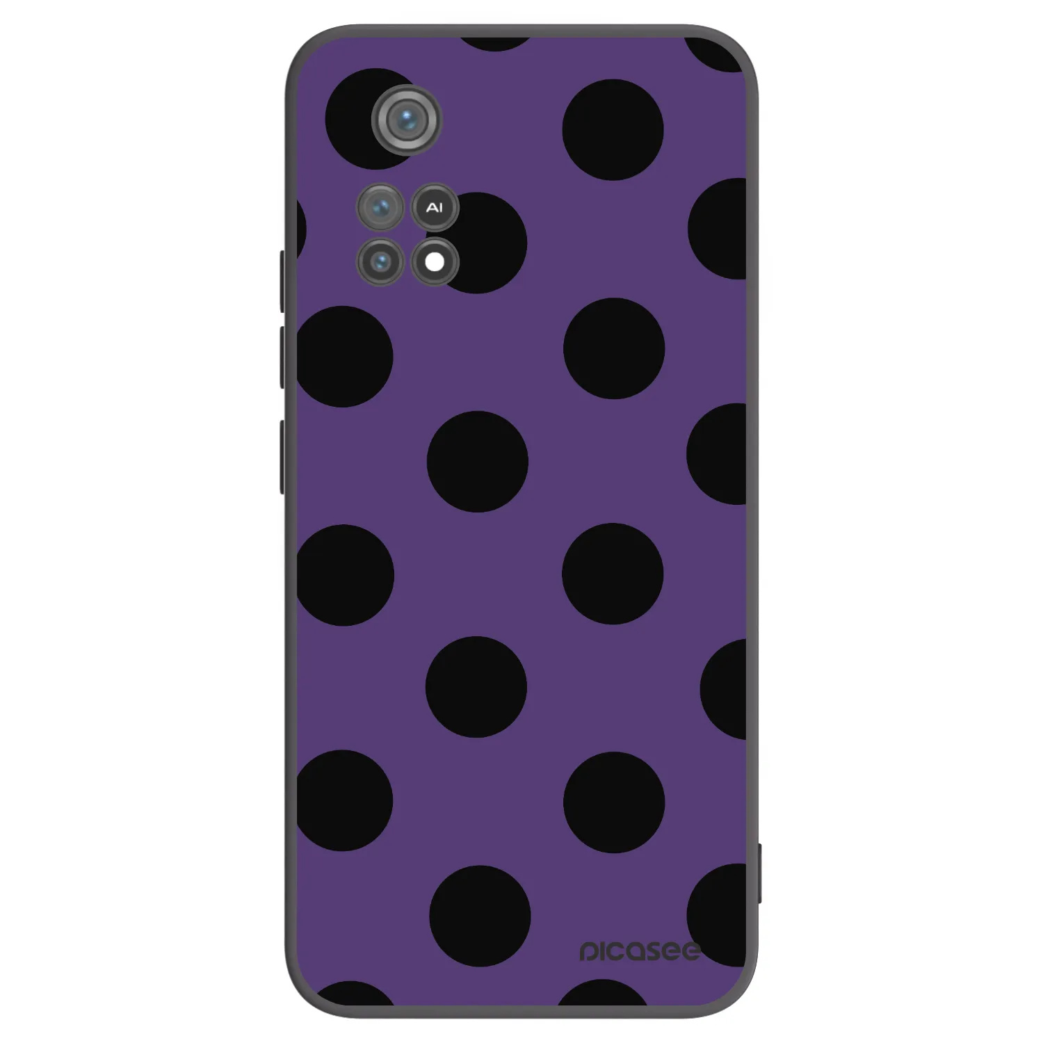 Picasee silikonový černý obal pro Xiaomi Poco M4 Pro - Big flickers 2