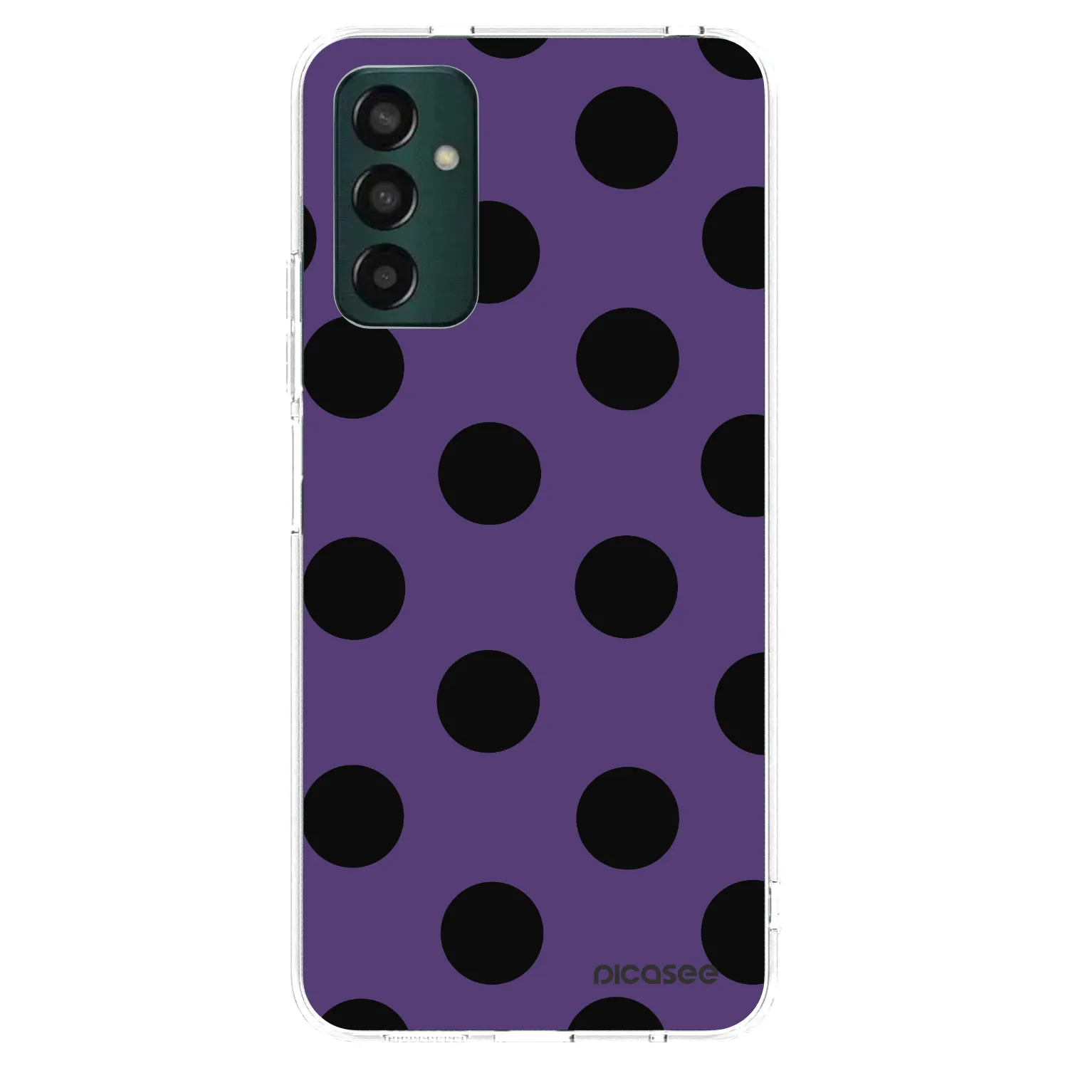 Picasee silikonový průhledný obal pro Samsung Galaxy M23 5G - Big flickers 2