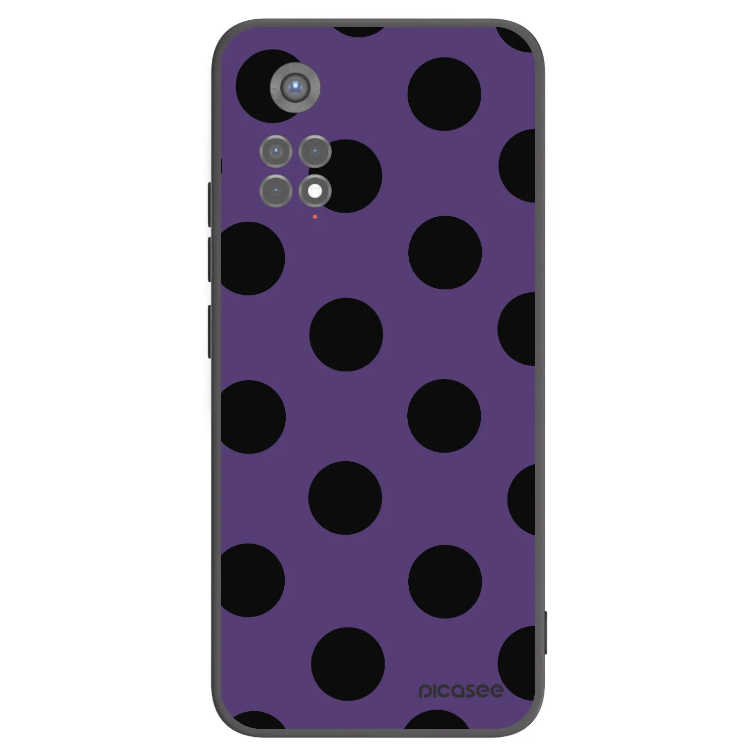 Picasee silikonový černý obal pro Xiaomi Redmi Note 11S 5G - Big flickers 2