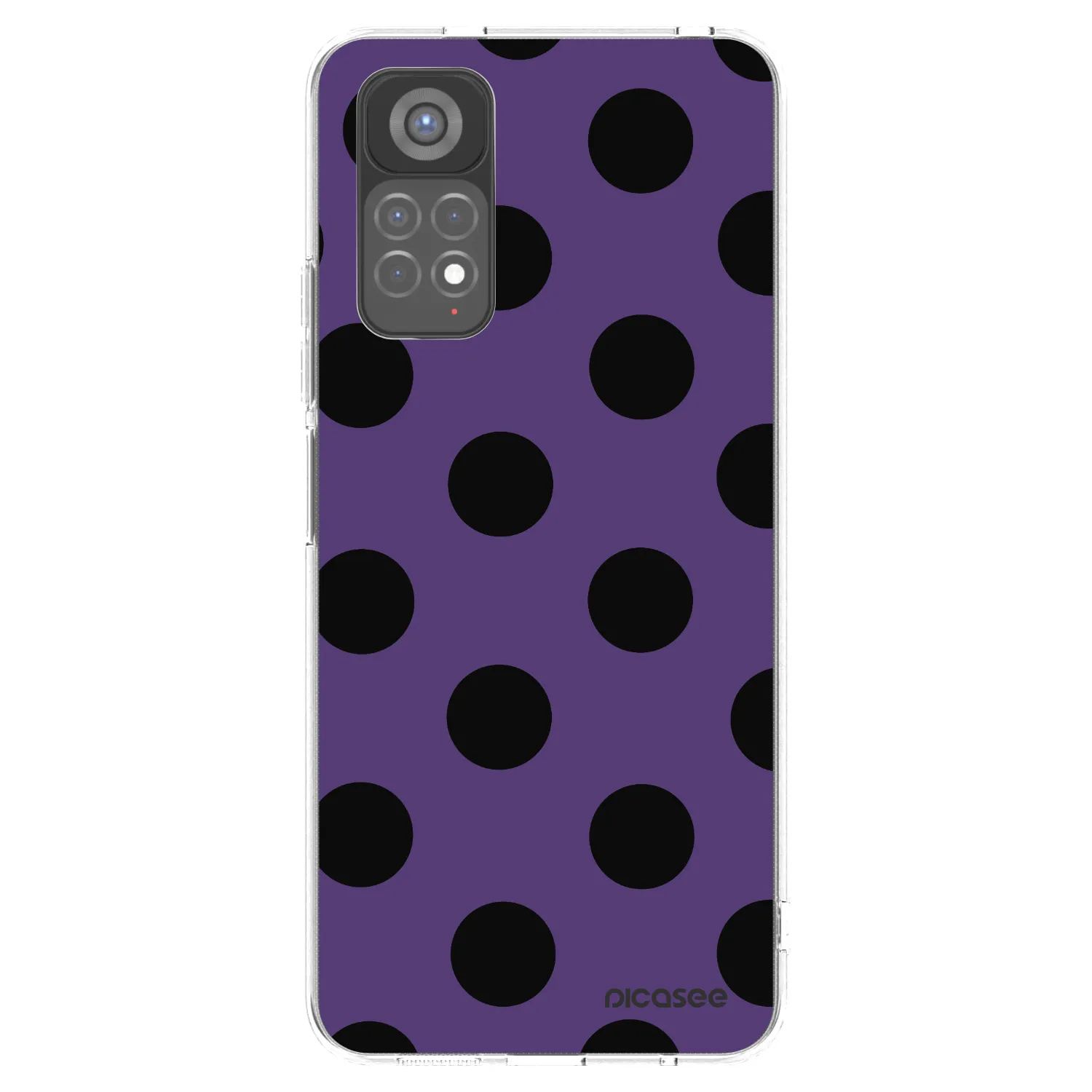 Picasee silikonový průhledný obal pro Xiaomi Redmi Note 11S 5G - Big flickers 2