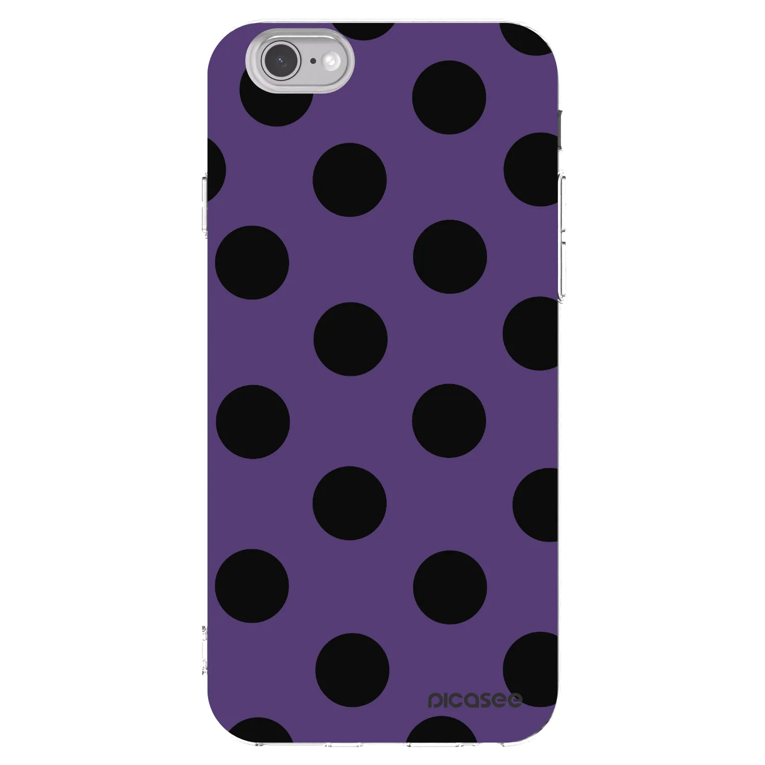 Picasee silikonový průhledný obal pro Apple iPhone 6/6S - Big flickers 2
