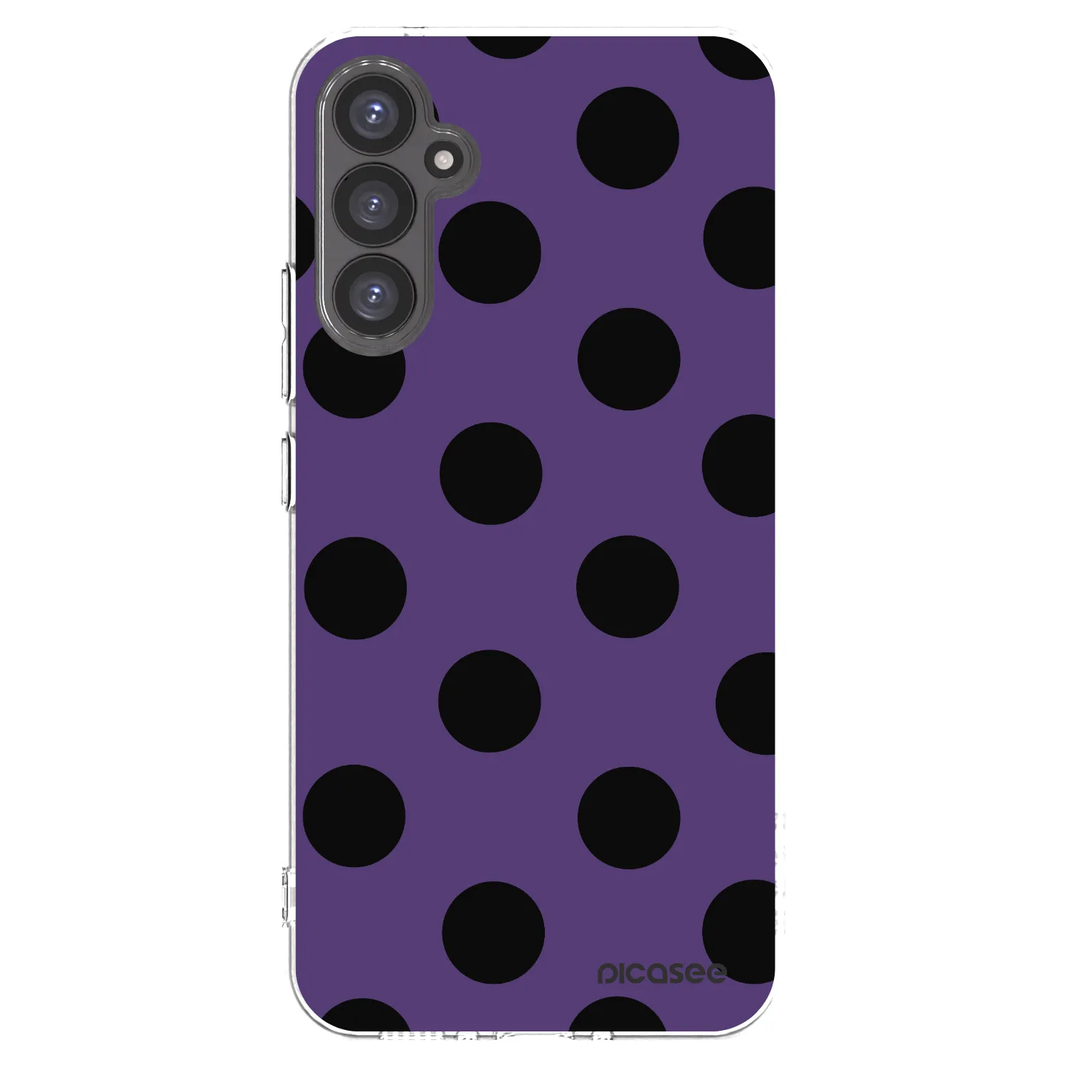 Picasee silikonový průhledný obal pro Samsung Galaxy A34 5G A346B - Big flickers 2