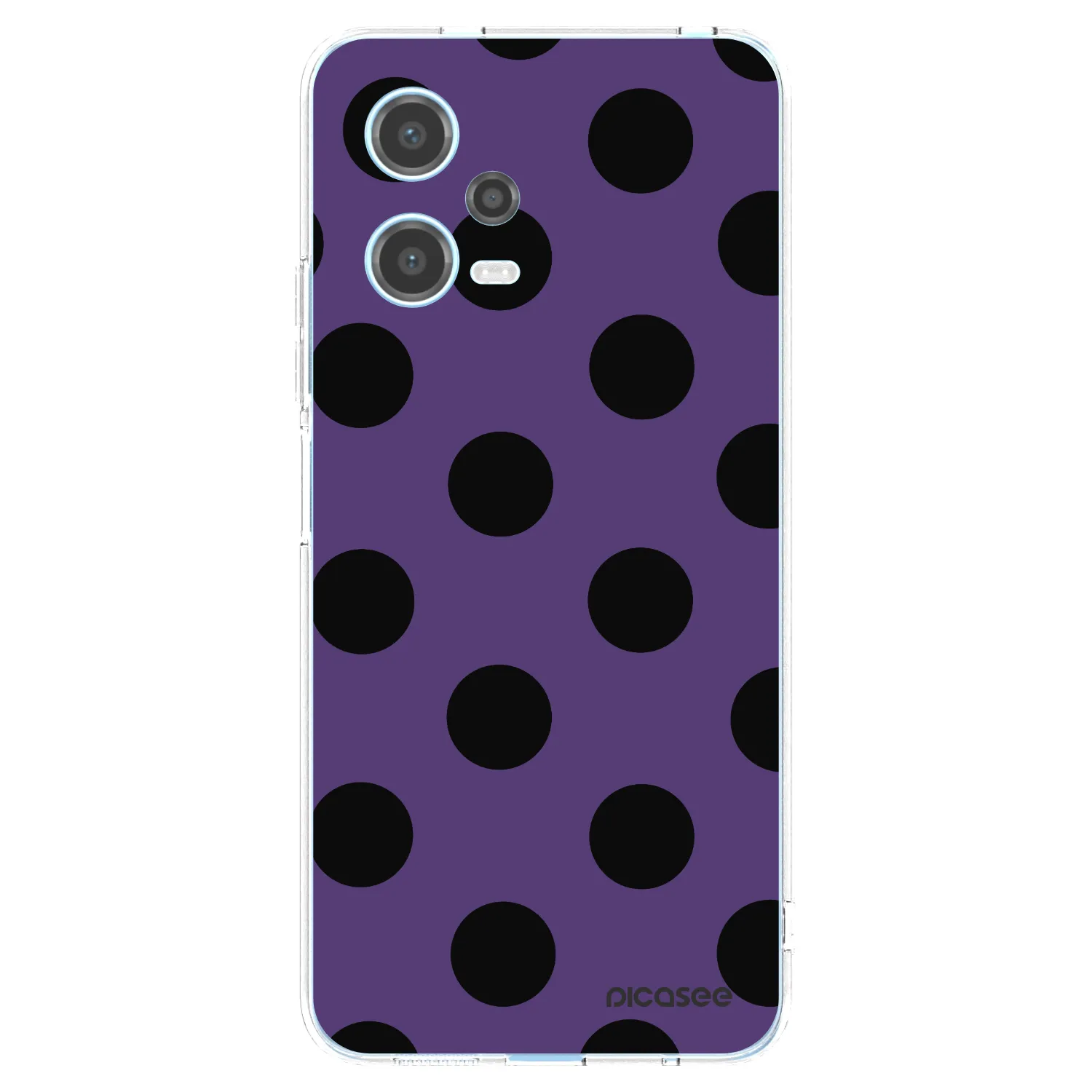 Picasee silikonový průhledný obal pro Xiaomi Redmi Note 12 5G - Big flickers 2