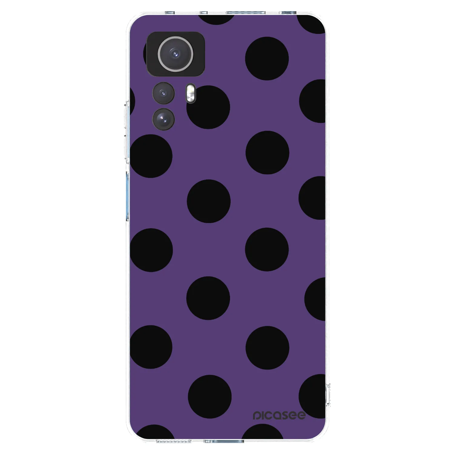 Picasee silikonový průhledný obal pro Xiaomi Redmi Note 12S - Big flickers 2