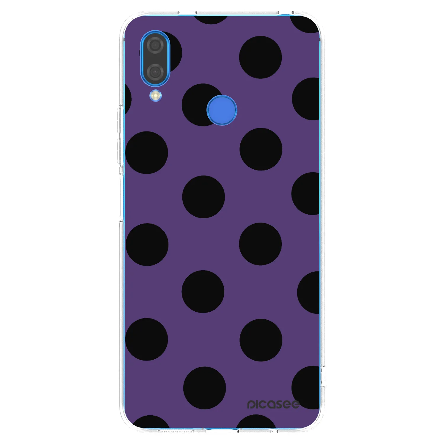 Picasee silikonový průhledný obal pro Huawei Nova 3i - Big flickers 2