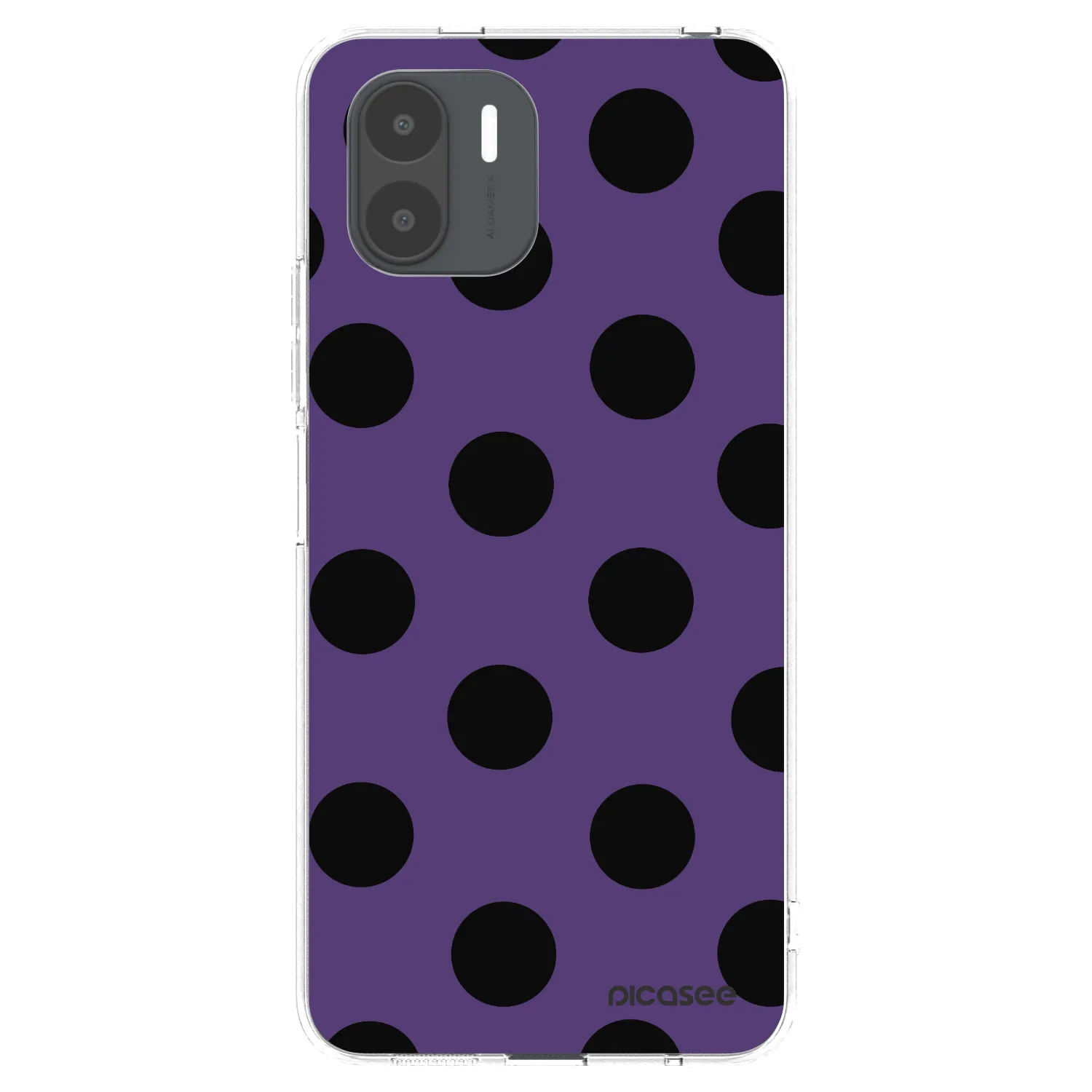 Picasee silikonový průhledný obal pro Xiaomi Redmi A2 - Big flickers 2