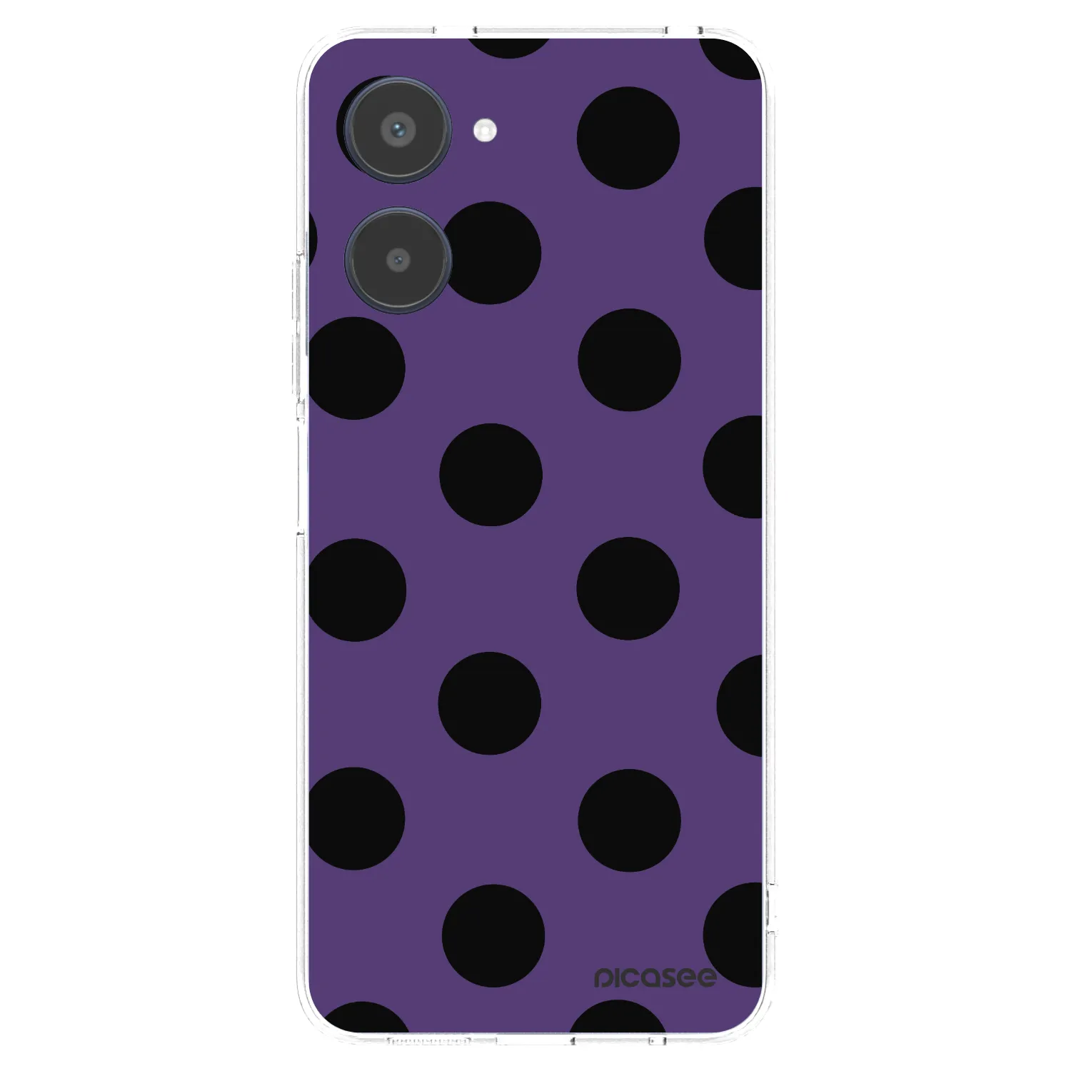Picasee silikonový průhledný obal pro Realme 10 4G - Big flickers 2