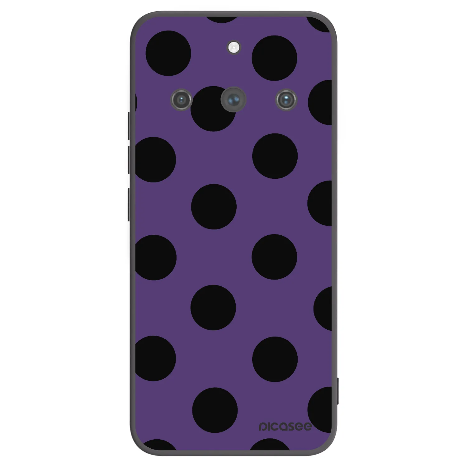 Picasee silikonový černý obal pro Realme 11 Pro+ - Big flickers 2