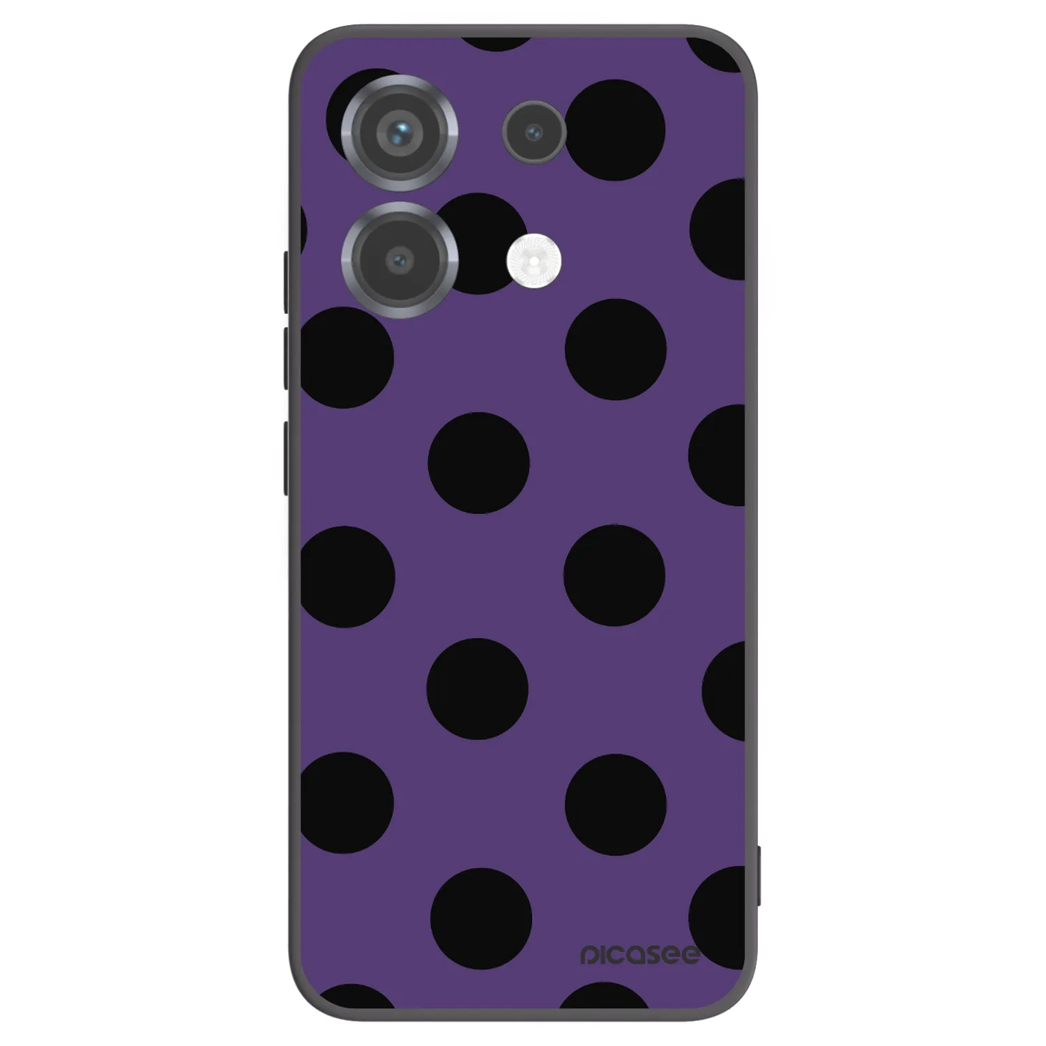 Picasee silikonový černý obal pro Xiaomi Poco X6 - Big flickers 2