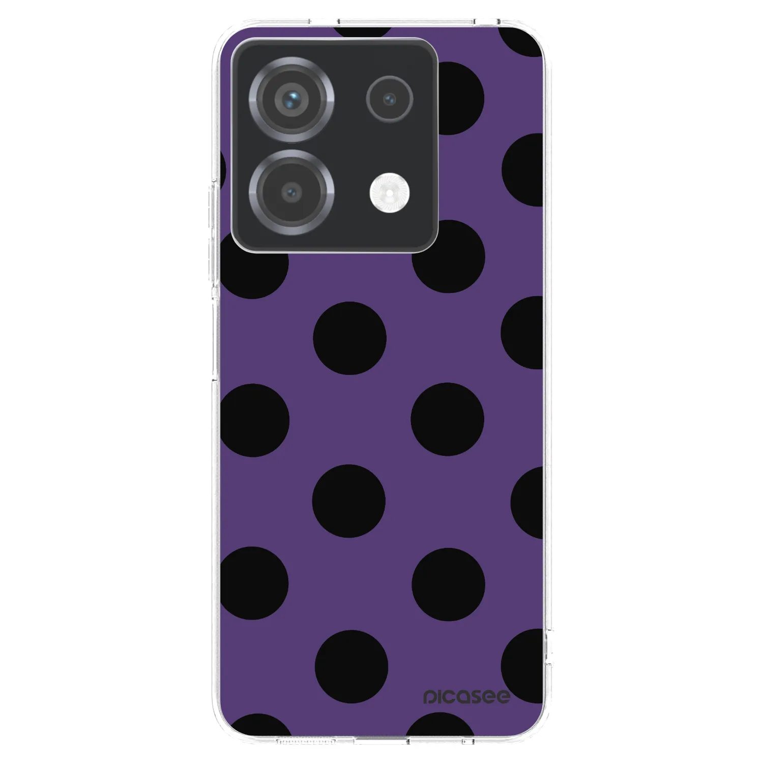 Picasee silikonový průhledný obal pro Xiaomi Poco X6 - Big flickers 2