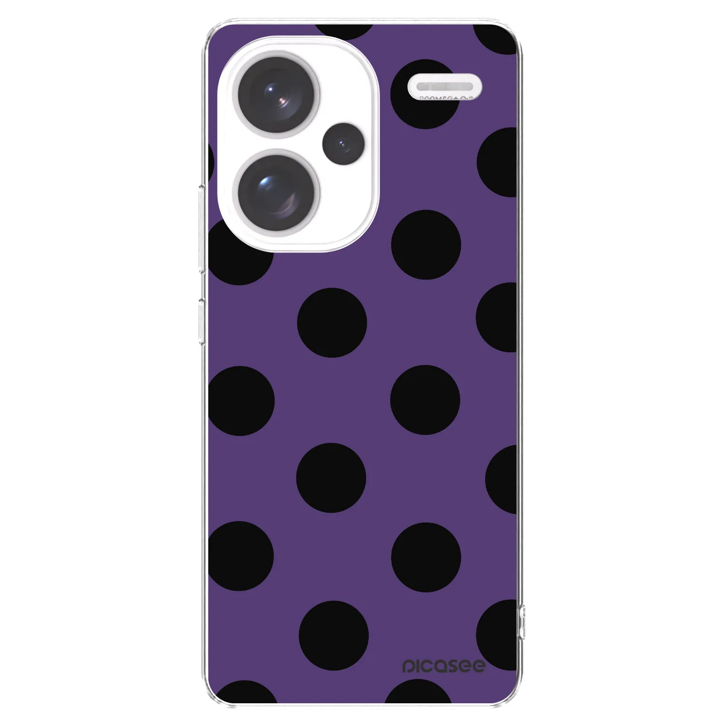 Picasee silikonový průhledný obal pro Xiaomi Redmi Note 13 Pro+ 5G - Big flickers 2