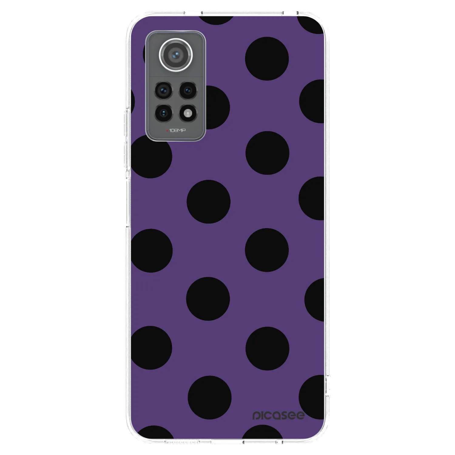 Picasee silikonový průhledný obal pro Xiaomi Redmi Note 12 Pro 4G - Big flickers 2
