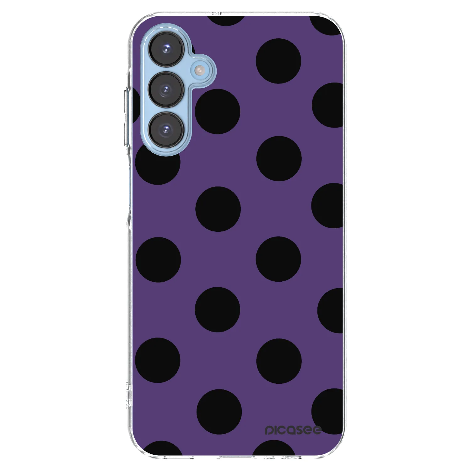 Picasee silikonový průhledný obal pro Samsung Galaxy A15 A156B 5G - Big flickers 2