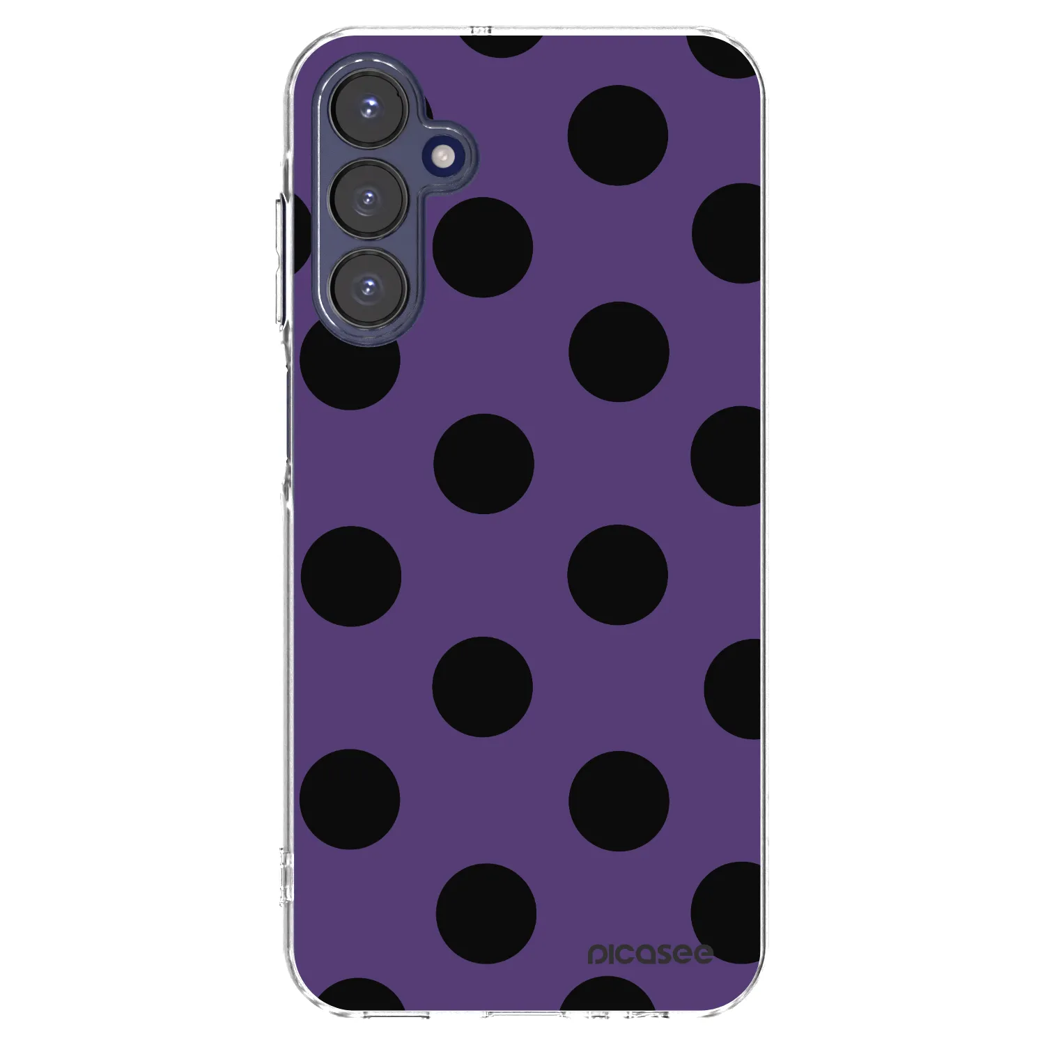 Picasee silikonový průhledný obal pro Samsung Galaxy A15 A155F 4G - Big flickers 2
